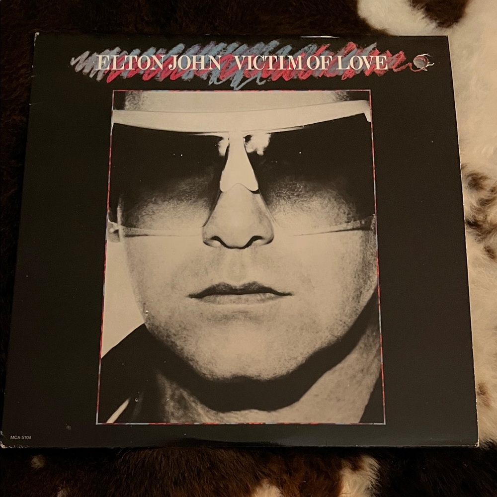 Elton John 'Victim of Love' Vinyl Record